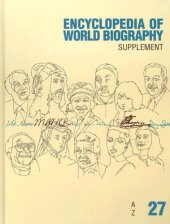 book Encyclopedia of World Biography, Supplement Volume 27 (Encyclopedia of World Biography Supplement)