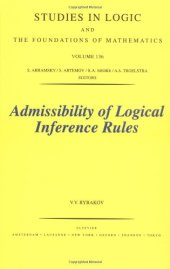 book Admissibility of Logical Inference Rules