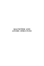 book Magnetism and Atomic Structure with 56 diagrams