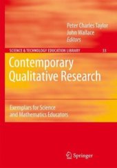 book Contemporary Qualitative Research: Exemplars for Science and Mathematics Educators