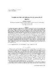book [Article] Insights on bias and information in group-level studies
