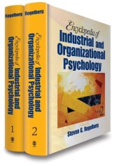 book Encyclopedia of Industrial and Organizational Psychology (2 volume set)