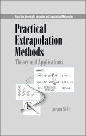 book Practical Extrapolation Methods: Theory and Applications