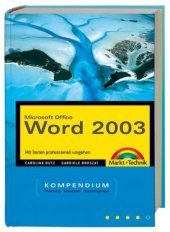 book Microsoft Office Word 2003 Kompendium  GERMAN 