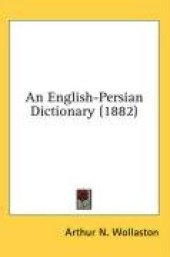 book An English-Persian Dictionary