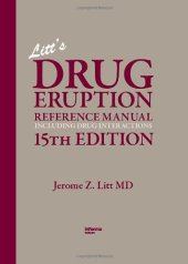 book Litt's Drug Eruption Reference Manual Including Drug Interactions, 15th Edition