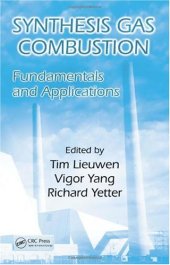 book Synthesis Gas Combustion: Fundamentals and Applications