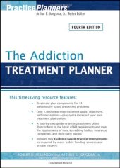 book The Addiction Treatment Planner, 4th Edition (PracticePlanners)