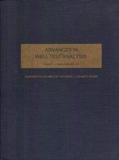 book Advances in Well Test Analysis