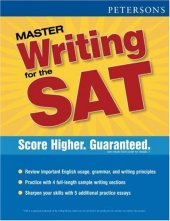 book Peterson's Master Writing for the SAT