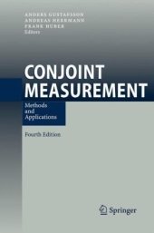 book Conjoint Measurement: Methods and Applications