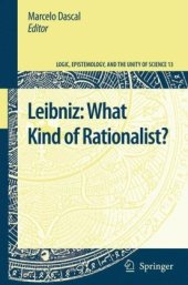 book Leibniz: What Kind of Rationalist?