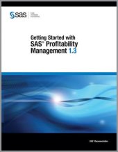 book Getting Started with SAS Profitability Management 1.3