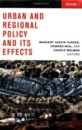 book Urban and Regional Policy and Its Effects