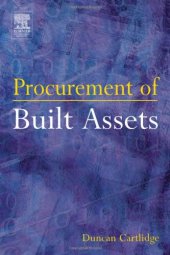 book Procurement of Built Assets
