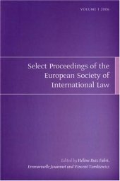 book Select Proceedings of the European Society of International Law: 2006