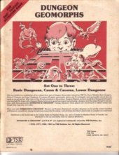 book Dungeon Geomorph Assortment: Set 1-3 Basic Dungeons, Caves & Caverns, Lower Dungeons (Advanced Dungeons & Dragons AD&D)