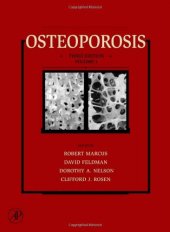 book Osteoporosis, Two-Volume Set, Volume 1-2, Third Edition