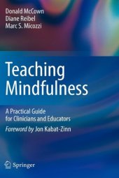 book Teaching Mindfulness: A Practical Guide for Clinicians and Educators