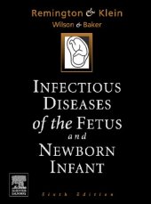 book Infectious Diseases of the Fetus and the Newborn Infant 6th Edition