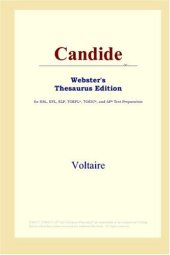 book Candide (Webster's Thesaurus Edition)