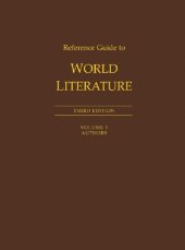 book Reference Guide to World Literature. Volume 2: Works Index