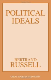 book Political Ideals (Great Books in Philosophy)