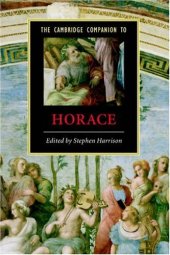 book The Cambridge Companion to Horace (Cambridge Companions to Literature)