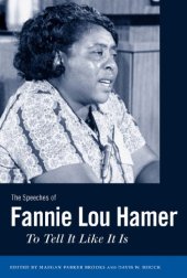 book The Speeches of Fannie Lou Hamer: To Tell It Like It Is