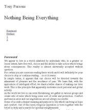 book Nothing Being Everything: Dialogues from Meetings in Europe