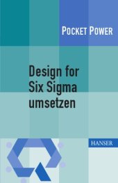 book Design for Six Sigma umsetzen (Pocket Power)