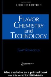 book Flavor chemistry and technology