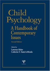 book Child Psychology: A Handbook of Contemporary Issues