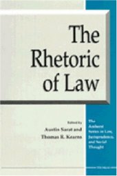 book The Rhetoric of Law