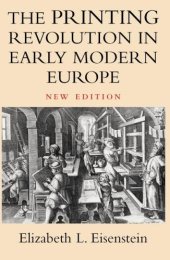 book The Printing Revolution in Early Modern Europe