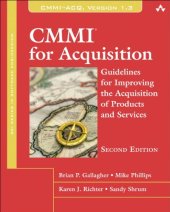 book CMMI for Acquisition: Guidelines for Improving the Acquisition of Products and Services (2nd Edition) (SEI Series in Software Engineering)