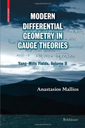 book Modern Differential Geometry in Gauge Theories: Yang¿Mills Fields, Volume II