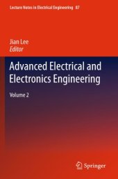 book Advanced Electrical and Electronics Engineering: Volume 2