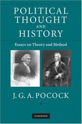 book Political Thought and History: Essays on Theory and Method