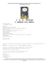 book O Senhor dos Anéis - A Sociedade do Anel - Volume 1