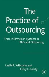 book The practice of outsourcing: from information systems to BPO and offshoring