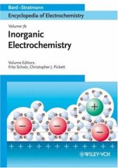 book Encyclopedia of Electrochemistry, Volume 7b: Inorganic Electrochemistry (Encyclopedia of Electrochemistry)