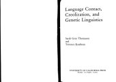 book Language Contact, Creolization, and Genetic Linguistics