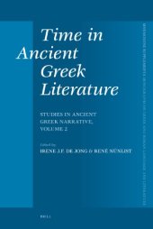 book Time in Ancient Greek Literature