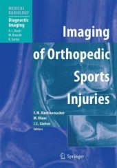 book Imaging of Orthopedic Sports Injuries (Medical Radiology   Diagnostic Imaging)