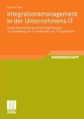 book Ganzheitliches Integrationsmanagement in der Unternehmens-IT