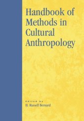 book Handbook of Methods in Cultural Anthropology