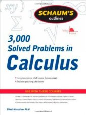 book Schaum's 3,000 Solved Problems in Calculus