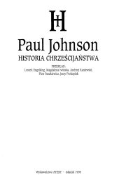 book Historia chrześcijaństwa