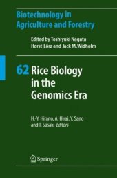 book Rice Biology in the Genomics Era